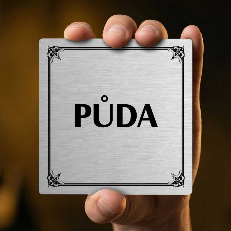 Půda, 80x80mm, pergamen, Kansas